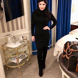 Over the knee lace boots